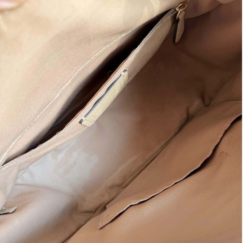 Coach Jules Hobo Shoulder Bag C9190 Cream Off White Leather Euro Summer Coastal - Picture 5 of 11